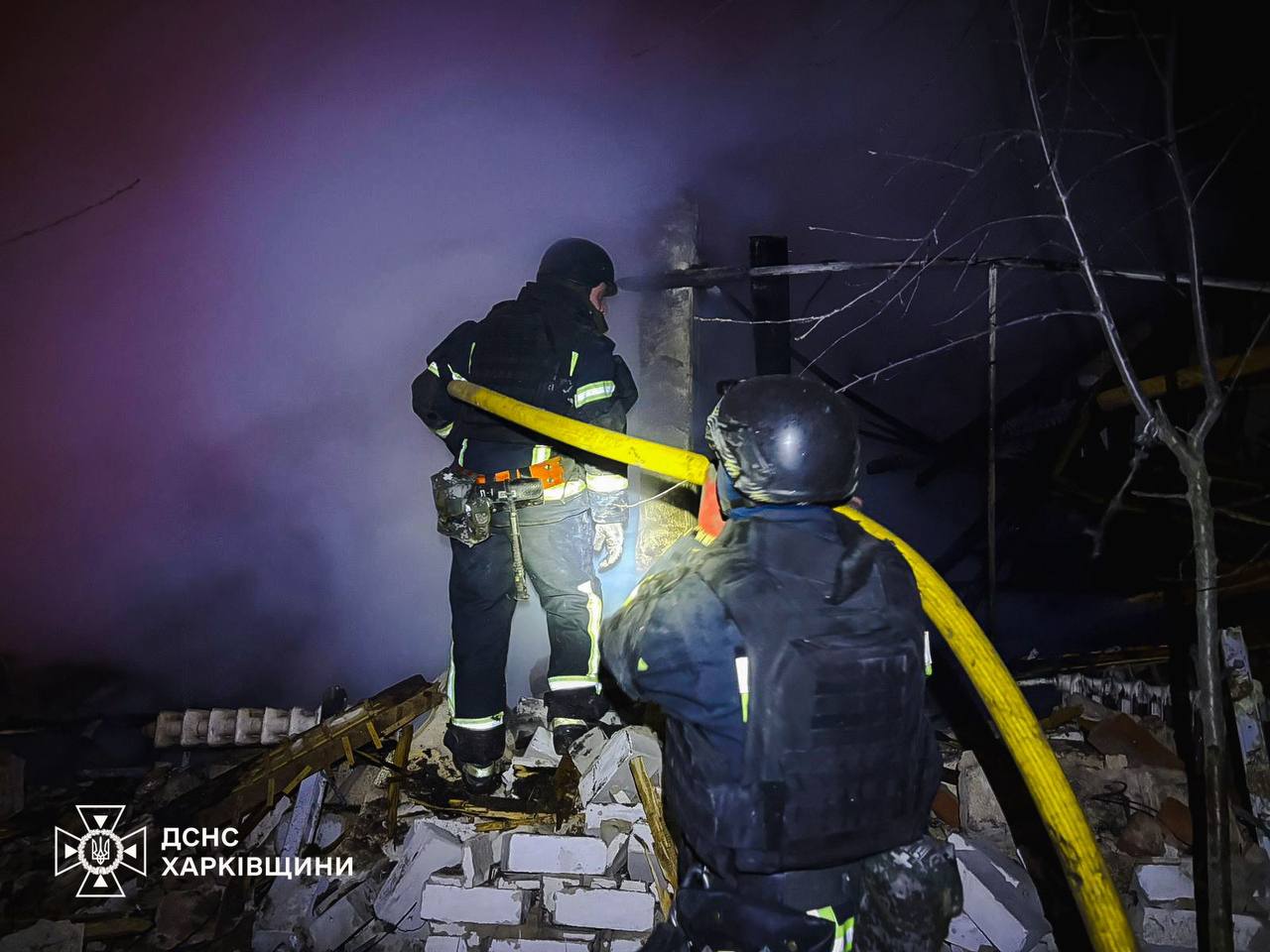 У ДСНС показали наслідки російських обстрілів на Харківщині